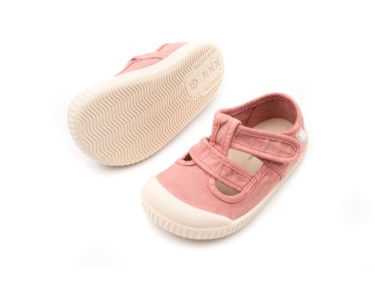 DETSKÉ BAREFOOT SANDÁLKY IGOR SHOES BERRI - ROSA