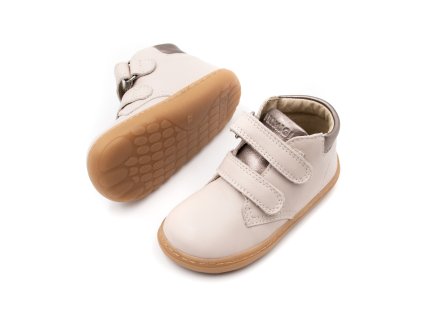 DETSKÉ BAREFOOT KOŽENÉ TOPÁNKY PRIMIGI - NAPPA SOFT NATURA