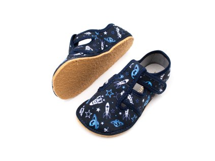DETSKÉ BAREFOOT PAPUČE ANATOMIC FOOTWEAR - KOSMOS B
