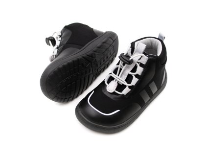 DETSKÉ BAREFOOT ČLENKOVÉ TOPÁNKY PROTETIKA - NEO NERO TEX