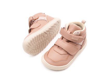 DETSKÉ BAREFOOT ČLENKOVÉ TOPÁNKY PROTETIKA - TIRA PINK