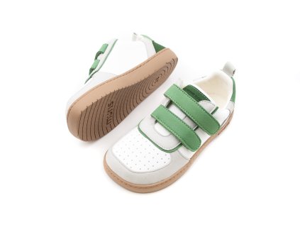 DETSKÉ BAREFOOT TENISKY MURIS PETRA JUNIOR - FOREST GREEN