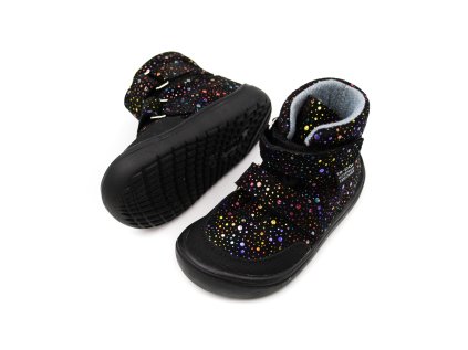 DETSKÉ BAREFOOT TOPÁNKY S MEMBRÁNOU JONAP JERRY - ČIERNA BUBLINA