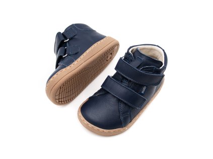 DETSKÉ BAREFOOT TOPÁNKY MIDO SHOES - GRANAT