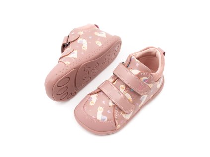 DETSKÉ BAREFOOT ČLENKOVÉ TOPÁNKY GARVALÍN BOTIN - KISS