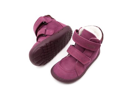 DETSKÉ BAREFOOT ZIMNÉ TOPÁNKY PRIMIGI NABUK - MORBIDO GEL