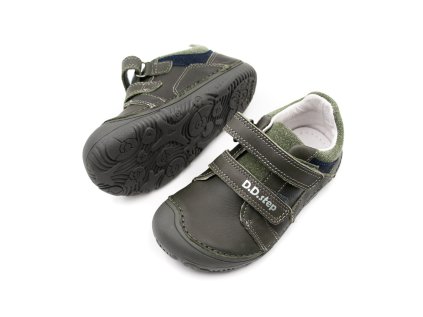 DETSKÉ BAREFOOT TOPÁNKY D.D.STEP 073 - KHAKI