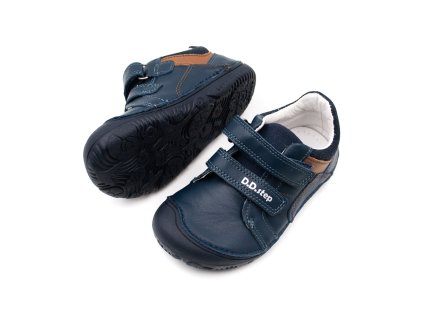 DETSKÉ BAREFOOT TOPÁNKY D.D.STEP 073 - BERMUDA BLUE