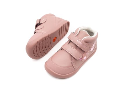DETSKÉ ZATEPLENÉ BAREFOOT TOPÁNKY BIOMECANICS WIDER - KISS