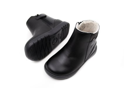 DETSKÉ ZATEPLENÉ TOPÁNKY BIOMECANICS WIDER JUNIOR - NEGRO