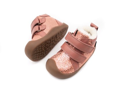 DETSKÉ BAREFOOT ZIMNÉ TOPÁNKY BUNDGAARD BLOOM TEX - GOLDSTREAM