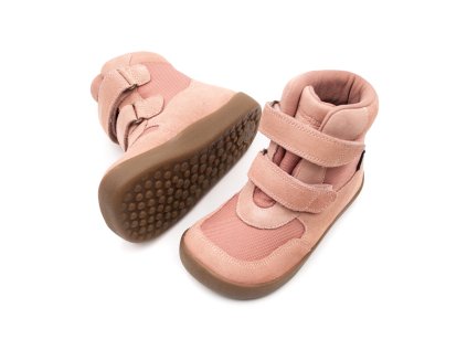 DETSKÉ ZIMNÉ BAREFOOT TOPÁNKY BUNDGAARD BOBBIE - BLUSH