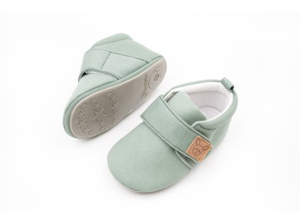 DETSKÉ BAREFOOT TEXTILNÉ CAPAČKY STERNTALER - STEINGRÜN