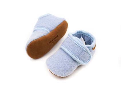 DETSKÉ BAREFOOT VLNENÉ PAPUČKY ENFANT - FOREVER BLUE