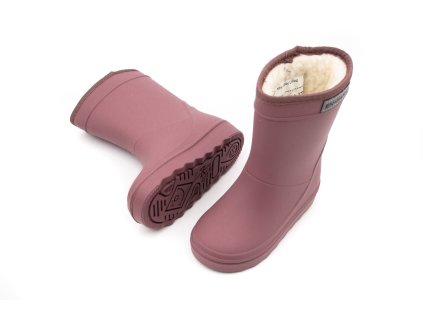 DETSKÉ ZATEPLENÉ GUMÁKY ENFANT THERMO BOOTS - ROSE TAUPE