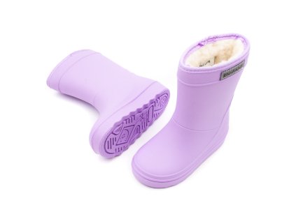 DETSKÉ ZATEPLENÉ GUMÁKY ENFANT THERMO BOOTS - LAVENDER