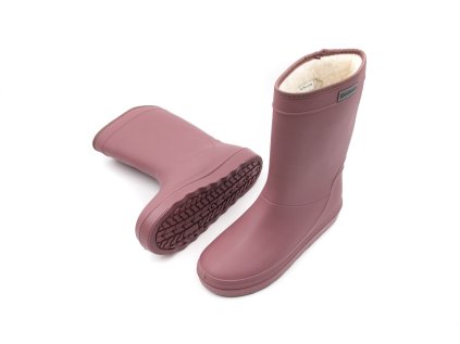 ZATEPLENÉ GUMÁKY ENFANT THERMO BOOTS ADULT - ROSE TAUPE