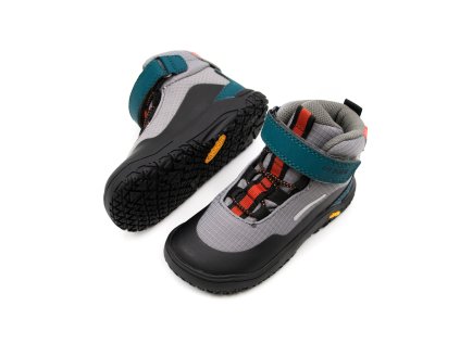 FUNKČNÉ BAREFOOT TOPÁNKY PRIMIGI BAREFLY VIBRAM - ROLL GRIGIO PETROL
