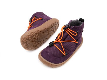 DETSKÉ BAREFOOT TOPÁNKY FRODDO BAREFOOT TEX TRACK - PURPLE