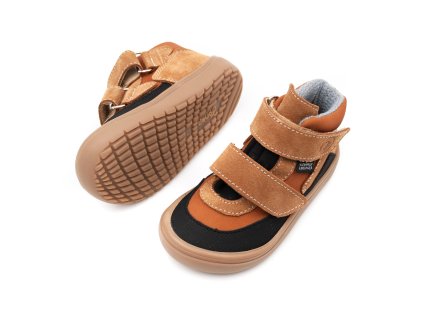 DETSKÉ BAREFOOT TOPÁNKY JONAP LOOK - ŠKORICOVÁ