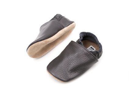 DETSKÉ BAREFOOT CAPAČKY FUNKY MONKEY SOFT - ANTHRACITE