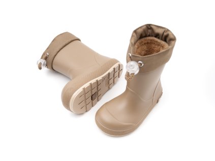 ZATEPLENÉ DETSKÉ BAREFOOT GUMÁKY IGOR SHOES YOGI - ELMWOOD
