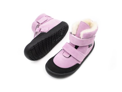DETSKÉ BAREFOOT ZIMNÉ TOPÁNKY JONAP JERRY - ORCHID