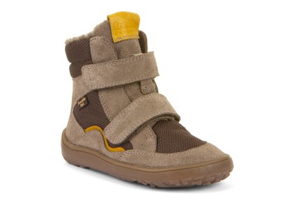 DETSKÉ BAREFOOT ZIMNÉ TOPÁNKY FRODDO TEX WINTER - BEIGE