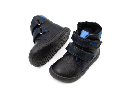 DETSKÉ BAREFOOT ZIMNÉ TOPÁNKY PROTETIKA - DARYK NERO TEX