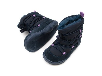 DETSKÉ BAREFOOT ZIMNÉ ČIŽMY PRIMIGI SCAMOS - TECHNO NAVY