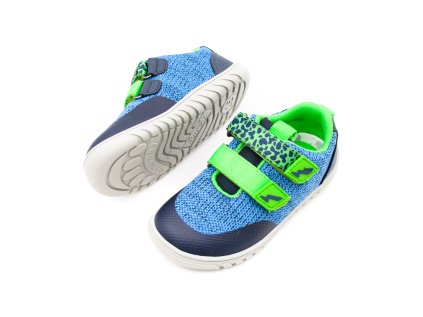 LURCHI TENISKY BENNY BAREFOOT - BLUE LIME