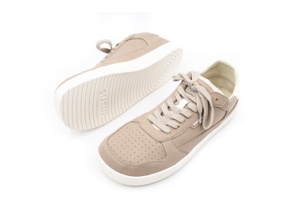 ŠTÝLOVÉ BAREFOOT PÁNSKE TENISKY MURIS MAJORCA MAN - TAUPE