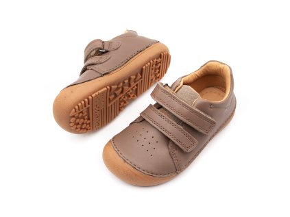 DETSKÉ BAREFOOT TOPÁNKY D.D.STEP 063 - CHOCOLATE