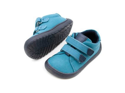 DETSKÉ BAREFOOT TENISKY PROTETIKA KORO - TYRKYS