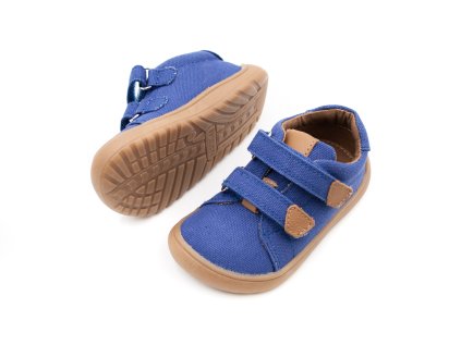 DETSKÉ BAREFOOT TENISKY PROTETIKA KORO - DENIM