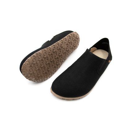 FRODDO BAREFOOT SLIP-ON VIBRAM - BLACK