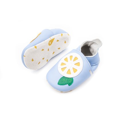 DETSKÉ BAREFOOT CAPAČKY BOBUX - LEMON SKYWAY