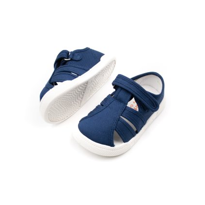 DETSKÉ BAREFOOT SANDÁLKY CRIO'S MANGO - NAVY