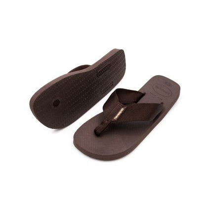 HAVAIANAS PÁNSKE ŽABKY URBAN BASIC - DARK BROWN