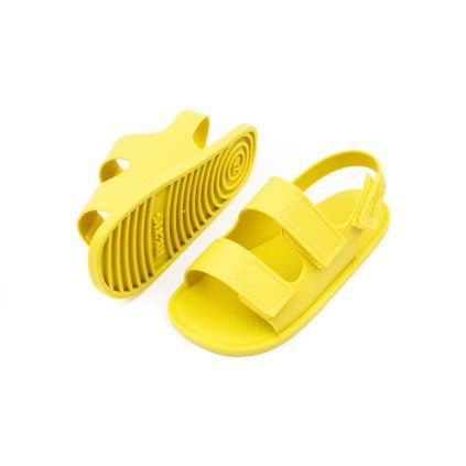 DETSKÉ BAREFOOT SANDÁLE MURIS ARUBA MINI - LEMON