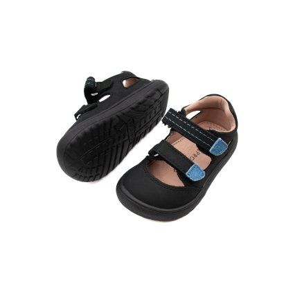 DETSKÉ BAREFOOT SANDÁLE PROTETIKA NERY - BLACK
