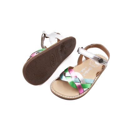 DETSKÉ BAREFOOT KOŽENÉ SANDÁLKY CHETTO  - PLATA
