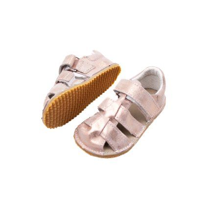DETSKÉ BAREFOOT SANDÁLE JONAP ZULA - BRONZOVÁ