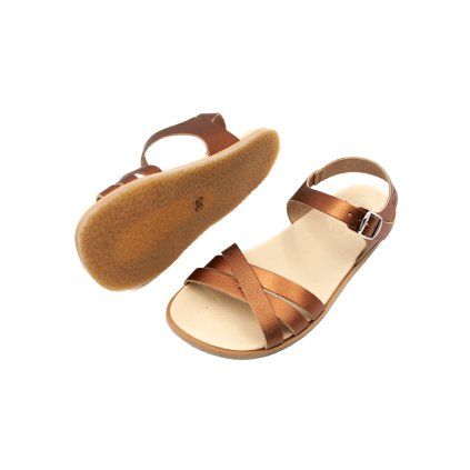 DÁMSKE BAREFOOT SANDÁLE FLEXI NENS - CAPRONE COBRE