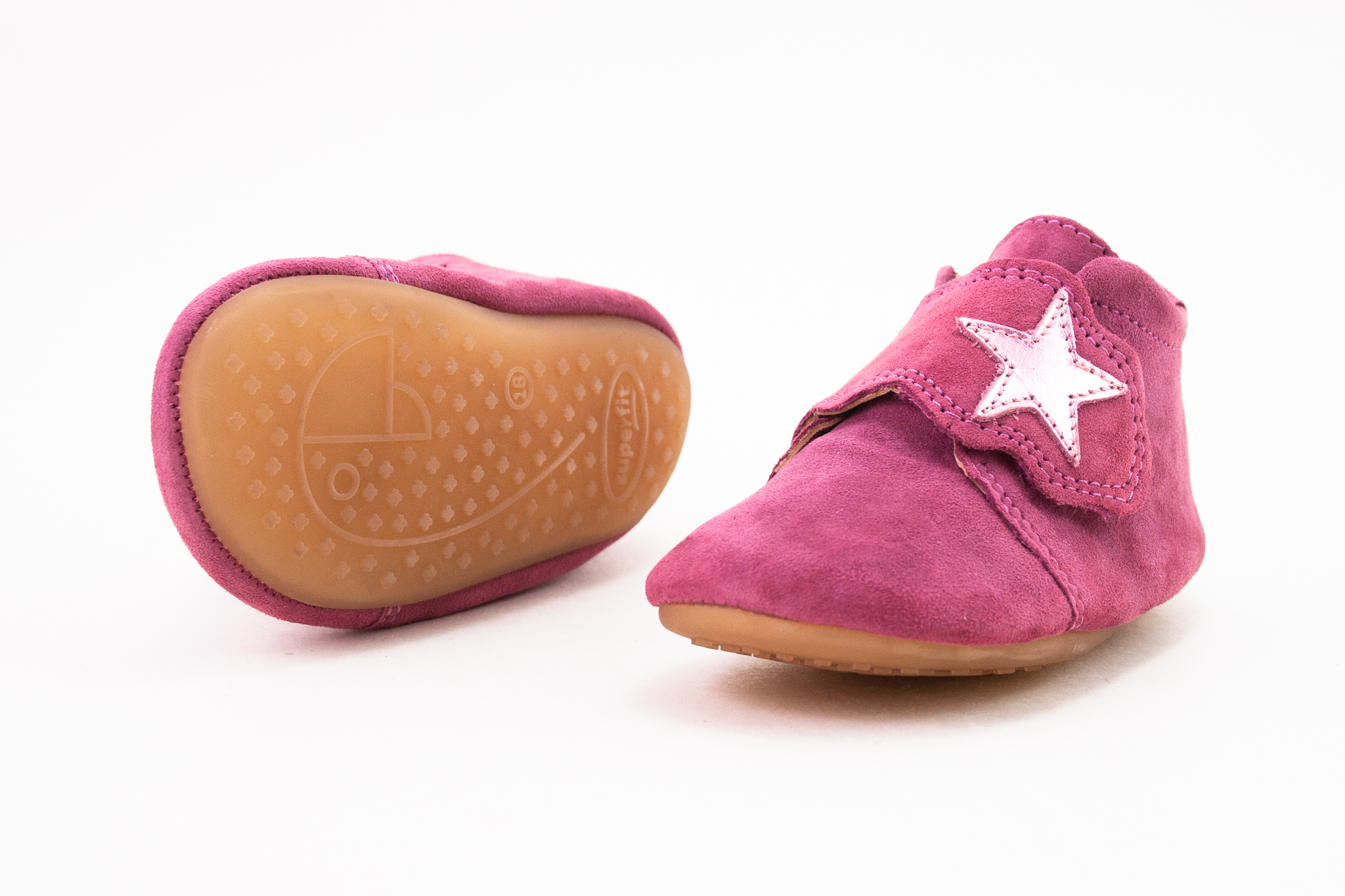 SUPERFIT PAPAGENO STAR PINK Veľkosť: 20, Vnútorná dĺžka  topánky v cm: 13.6, Vnútorná šírka topánky v cm: 5.7