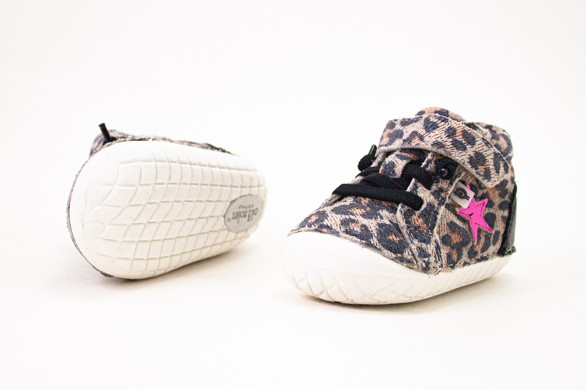 OLD SOLES CHAMPSTER PAVE - KITTEN/BLACK/FUCHSIA FOIL Veľkosť: 19, Vnútorná dĺžka  topánky v cm: 11.5, Vnútorná šírka topánky v cm: 5.4
