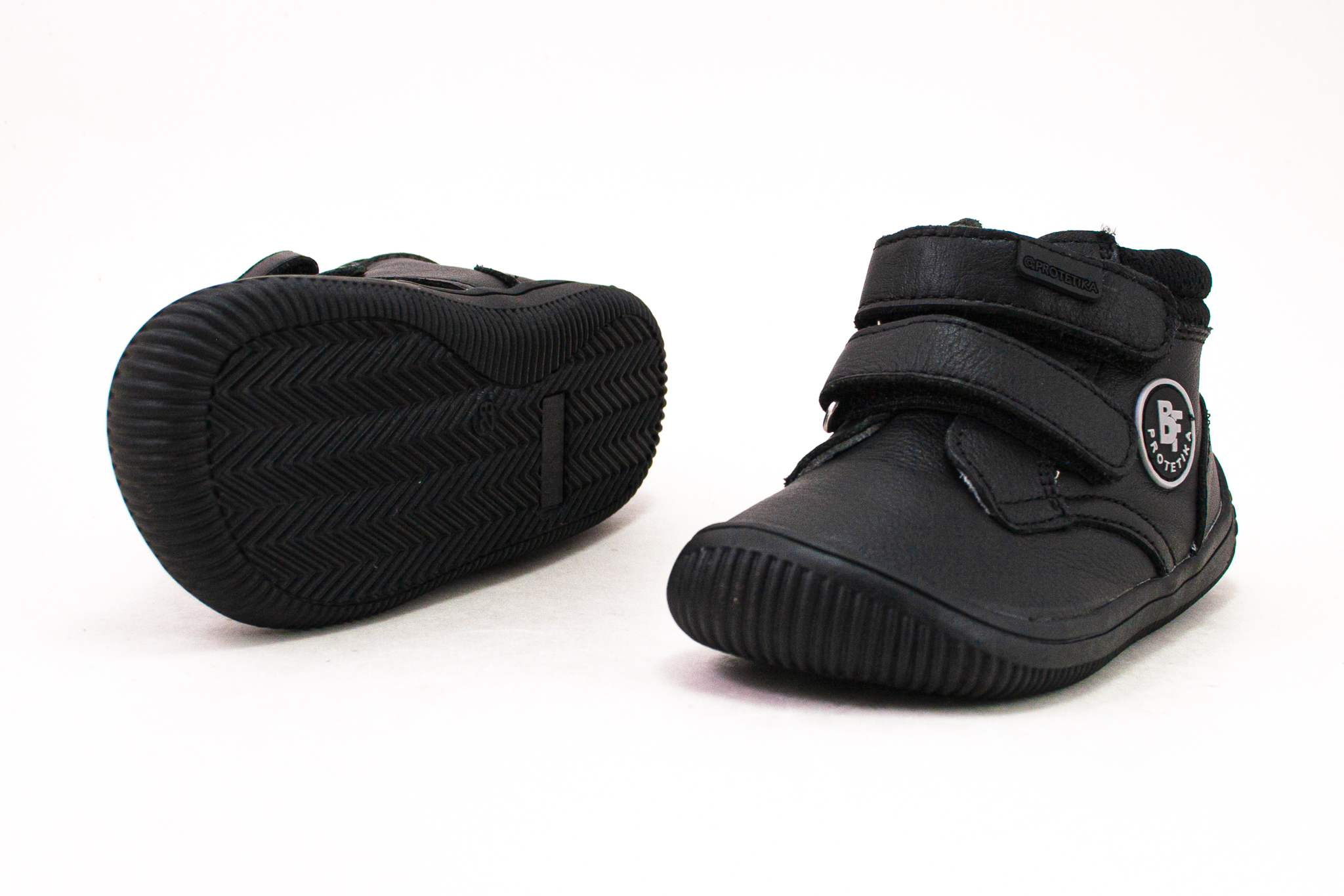 PROTETIKA BAREFOOT ČLENKOVÉ TENDO - BLACK Veľkosť: 34, Vnútorná dĺžka  topánky v cm: 22.3, Vnútorná šírka topánky v cm: 7.9