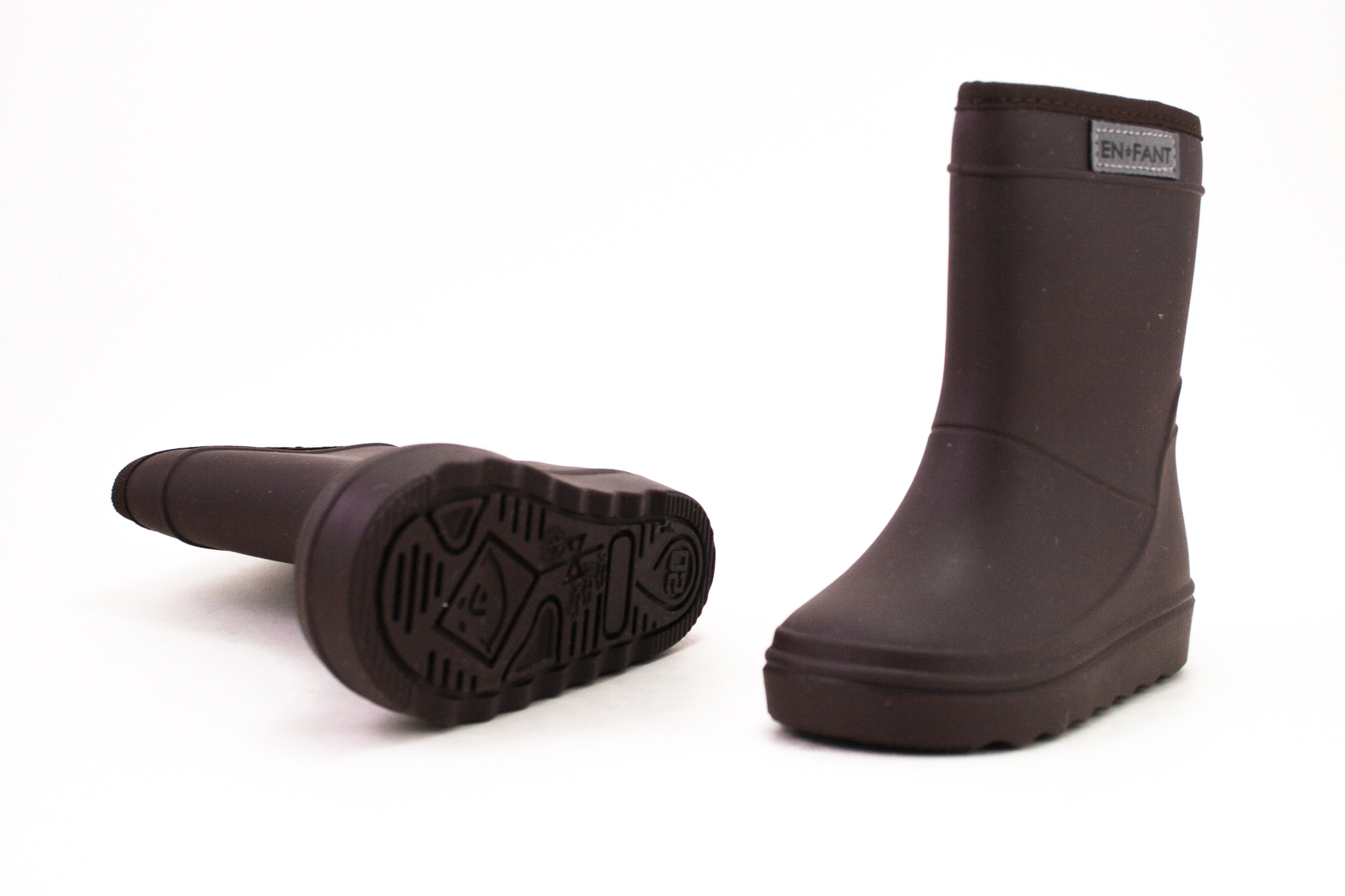 En Fant  ENFANT ZATEPLENÉ GUMÁKY THERMO BOOTS - COFFEE BEAN Veľkosť: 20, 11: 12.4, Vnútorná šírka topánky v cm: 5.5