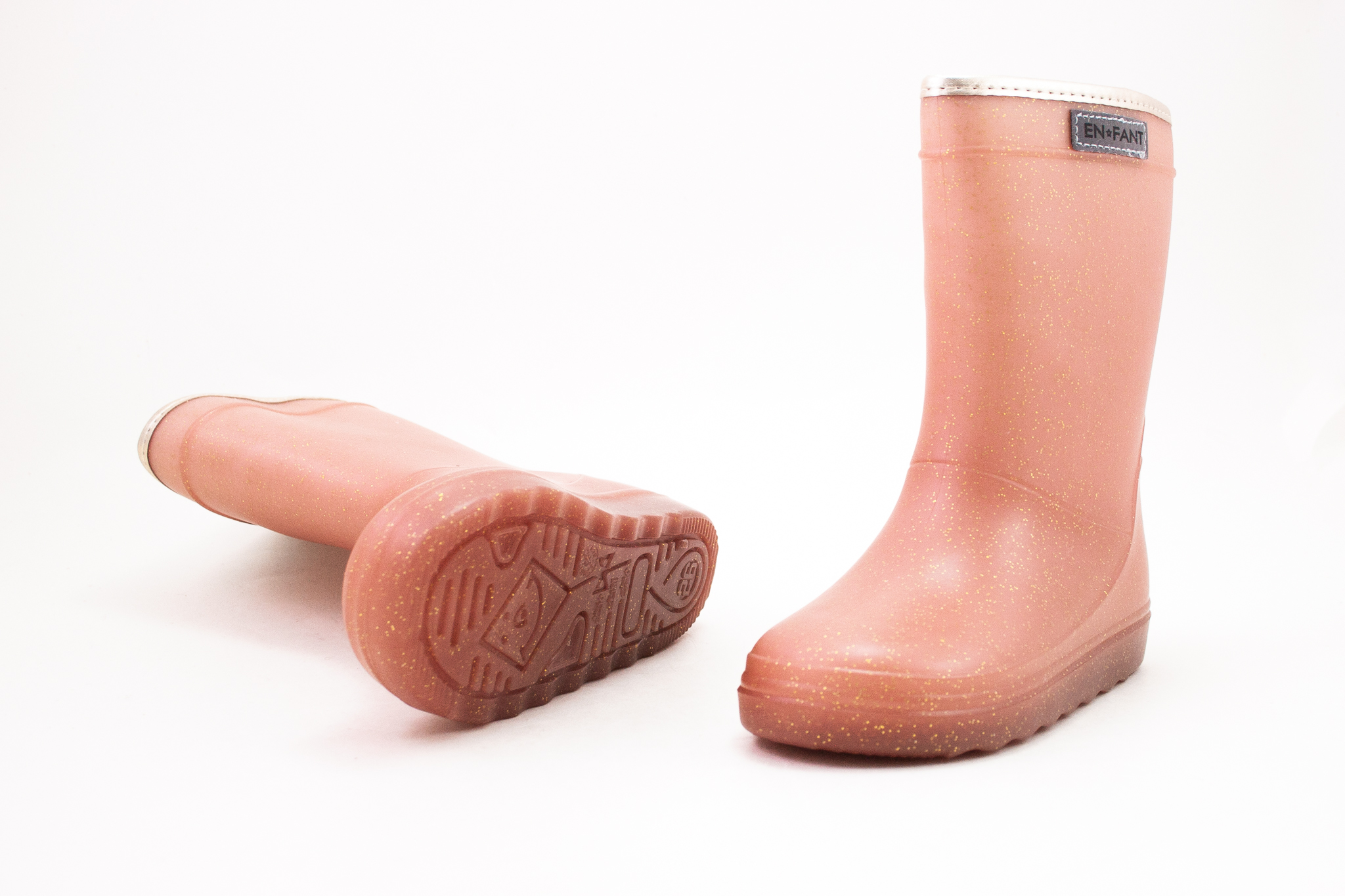 En Fant  ENFANT THERMAL BOOTS - METALLIC ROSE Veľkosť: 35, 11: 21.4, Vnútorná šírka topánky v cm: 7.4