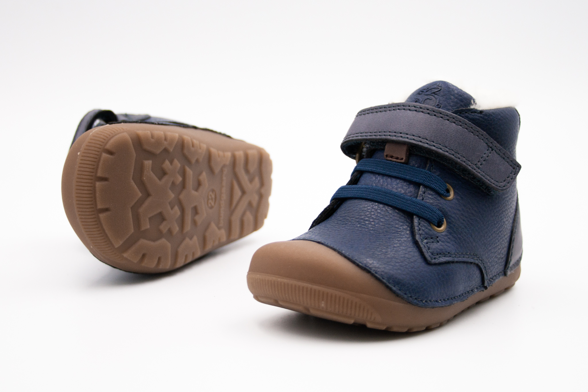 Bundgaard  BUNDGAARD PETIT MID WINTER LACE - NAVY Veľkosť: 25, 11: 15.3, Vnútorná šírka topánky v cm: 6